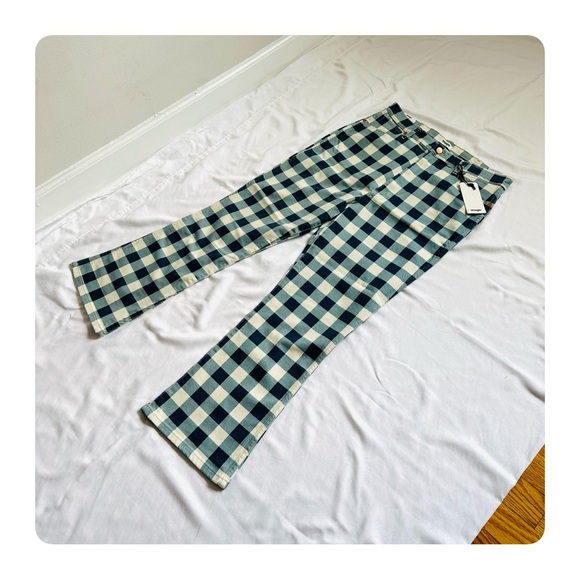 ★ NWT Wrangler Wrock 672 High-Rise Kick Flare Jeans Crop Jeans ★ - Picture 9 of 17